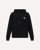 Felpa con Cappuccio - NERO | Base Blu