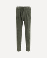Corduroy Pants - GREEN | Base Blu