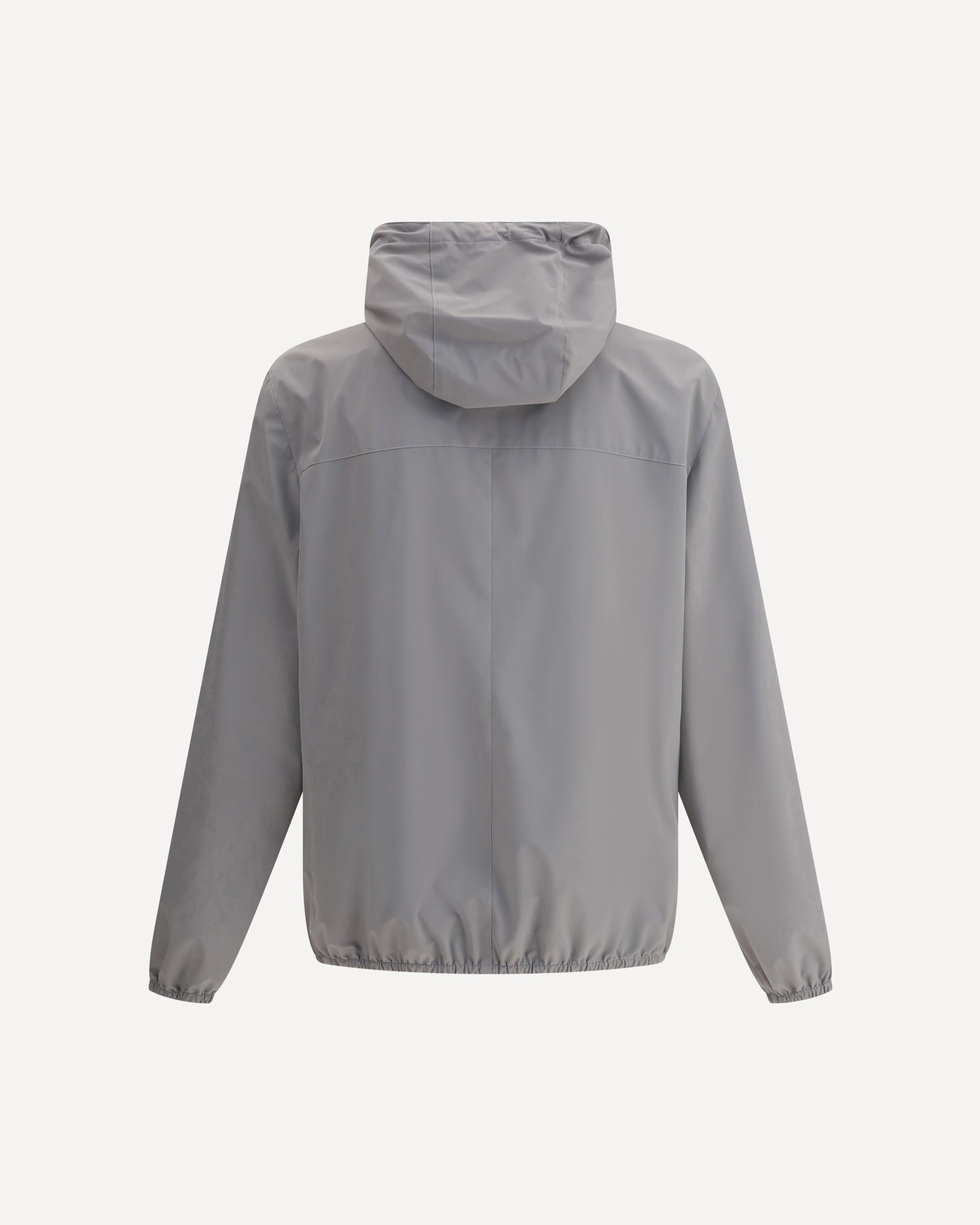 BRUNELLO CUCINELLI Waterproof Jacket with hood GREY | Base Blu