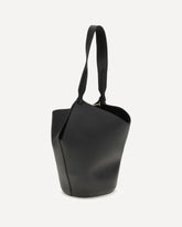 Lotus mini Shoulder Bag - BLACK | Base Blu