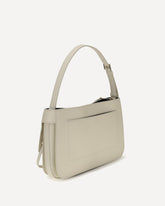 Borsa a Spalla Cara piccola - CREMA  | Base Blu