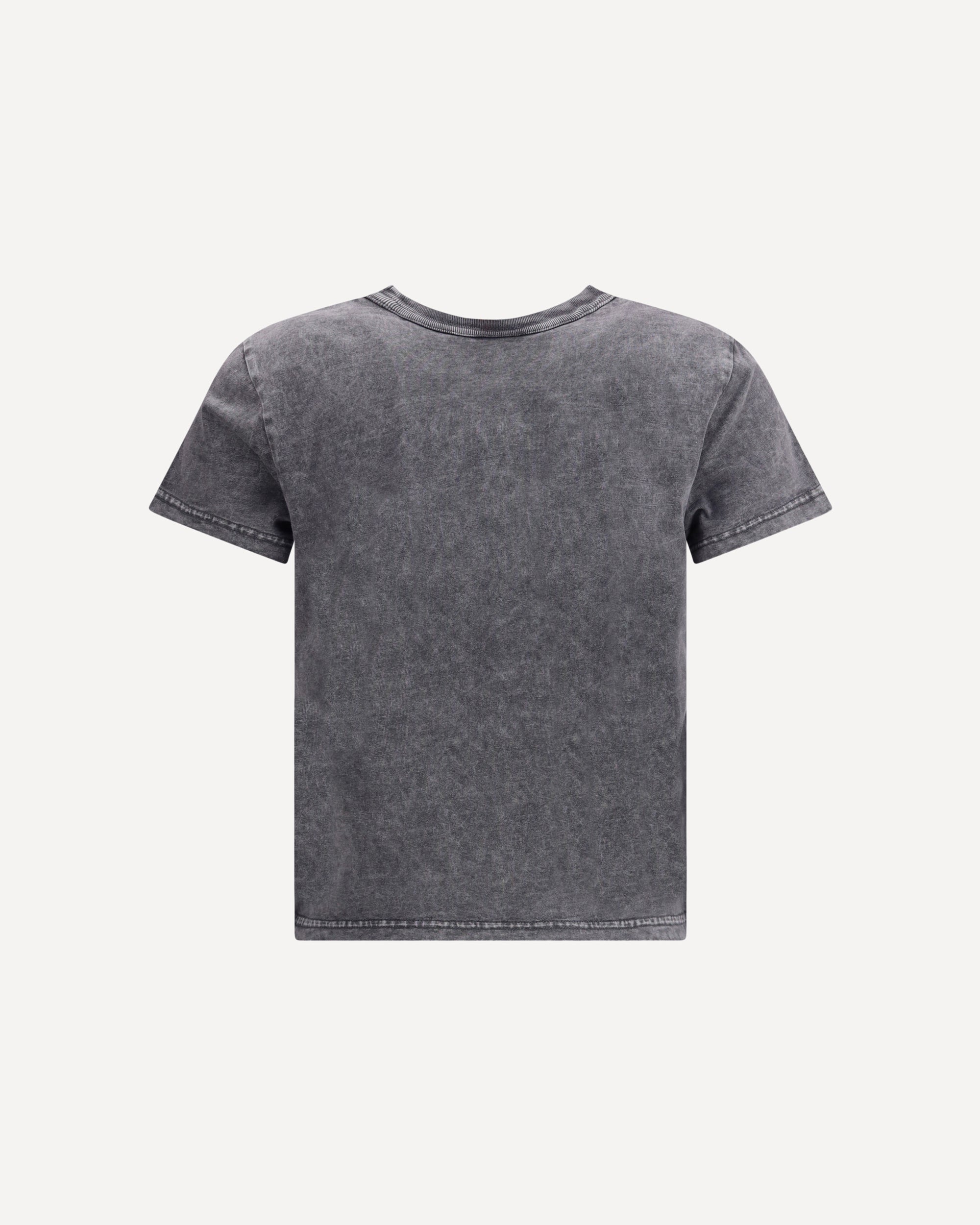 ALEXANDER WANG Logoed T-Shirt GREY | Base Blu
