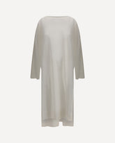 Abito caftano in maglia - BIANCO | Base Blu