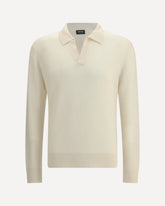 Cashmere Polo - WHITE | Base Blu