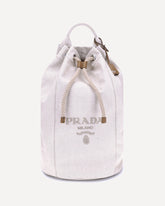 Linen Bucket Bag - WHITE | Base Blu