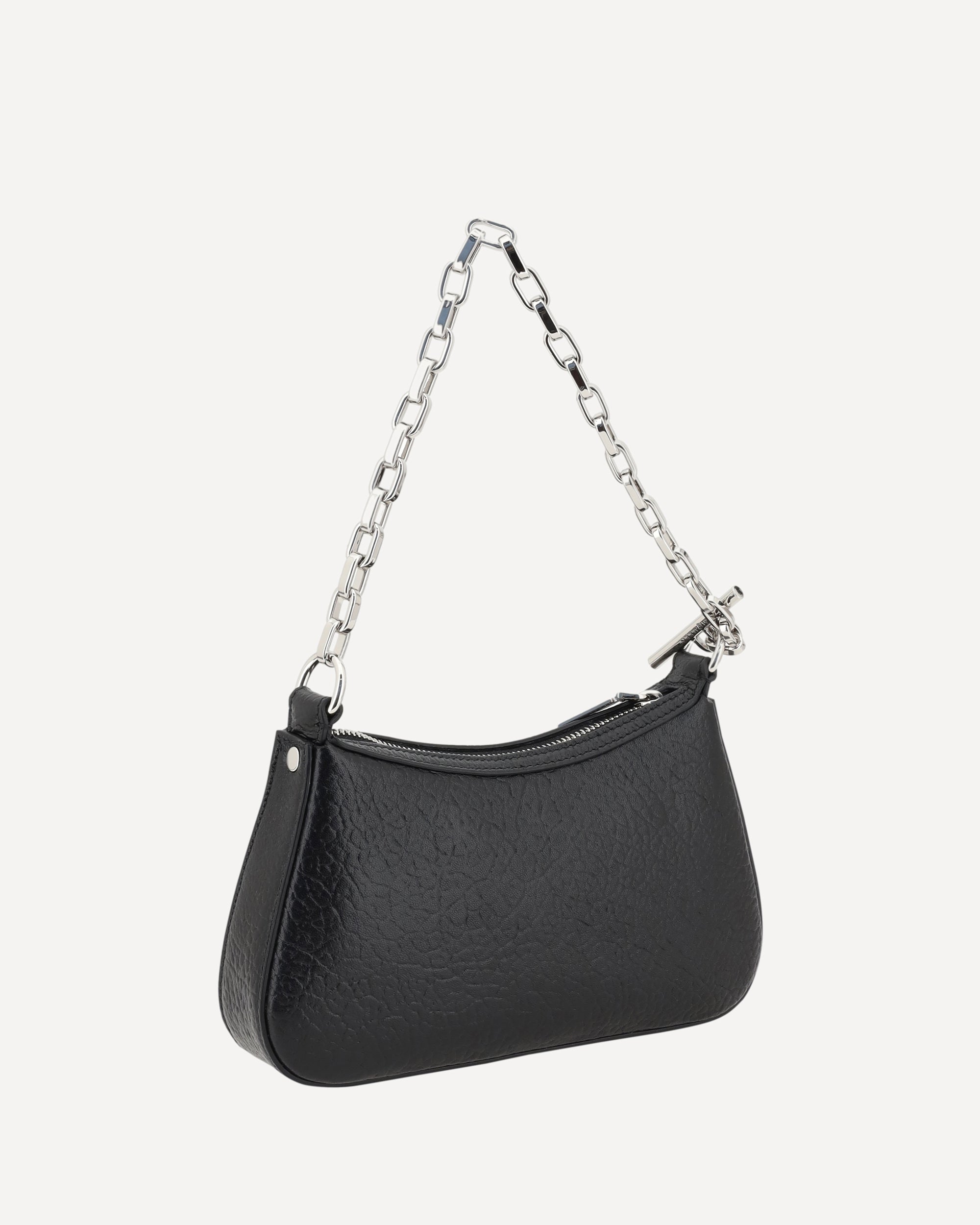 ALEXANDER McQUEEN ハンドバッグ NEW $2990 ALEXANDER MCQUEEN Black SILVER SPIKE STUDDED