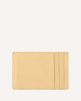 Leather Cardholder - BEIGE | Base Blu