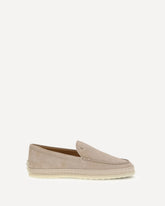Suede Loafers slippers - BEIGE | Base Blu