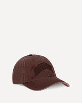 Cotton Baseball Cap with embroidered logo - BORDEAUX | Base Blu