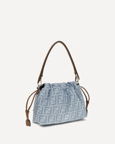 Borsa a Spalla Mamma Baguette media - AZZURRO | Base Blu
