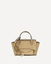 Flap small Shoulder Bag - BEIGE | Base Blu
