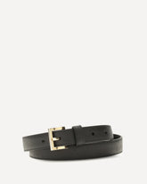 Saffiano leather Belt - BLACK | Base Blu