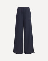 Wide-leg track pants from the Salomon x MM6 - BLACK | Base Blu