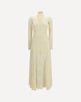 Long lace Dress - WHITE | Base Blu