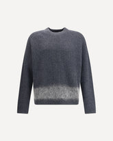 Ribbed wool Sweater - GREY | Base Blu