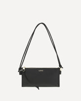 Joya Clutch Bag in calfskin - BLACK | Base Blu