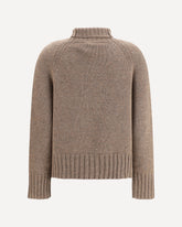 Mantova Jumper Turtleneck - BROWN | Base Blu