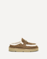 Mules in montone Après Chic - BEIGE | Base Blu