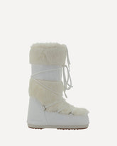 Icon Faux Fur Boots - WHITE | Base Blu