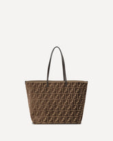 FF logos Tote Bag - BROWN | Base Blu