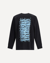 T-shirt a maniche lunghe Heavy Weight  - NERO | Base Blu