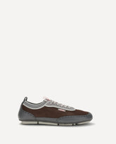 Sneakers in pelle e rete - MULTICOLORE | Base Blu