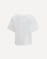 Cotton T-Shirt - WHITE | Base Blu
