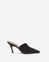 Jamie Mules Sandals - BLACK | Base Blu