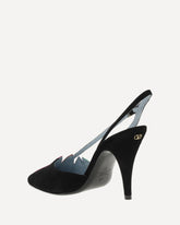 Foliefoliage slingback Pumps - MULTICOLOUR | Base Blu