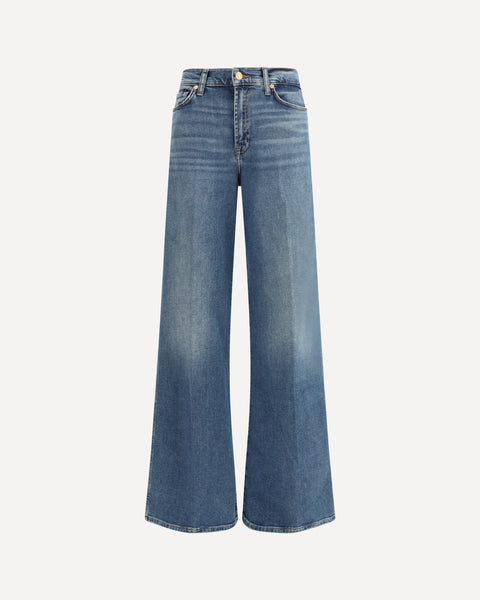 7FOR Lotta Luxe wide leg Jeans BLUE | Base Blu