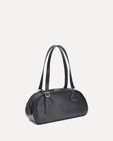 Friday medium Shoulder Bag - BLACK | Base Blu