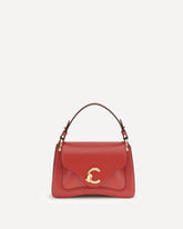 Small C-Me Handbag - RED | Base Blu