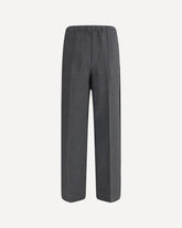 Knit Trousers with side stripe detail - GREY | Base Blu