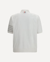 Cotton Polo Shirt - WHITE | Base Blu