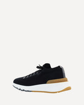 Cotton Sneakers - BLACK | Base Blu