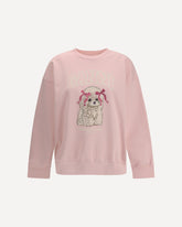 Felpa girocollo Poodle - ROSA | Base Blu