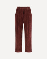 Velvet Pants - BORDEAUX | Base Blu