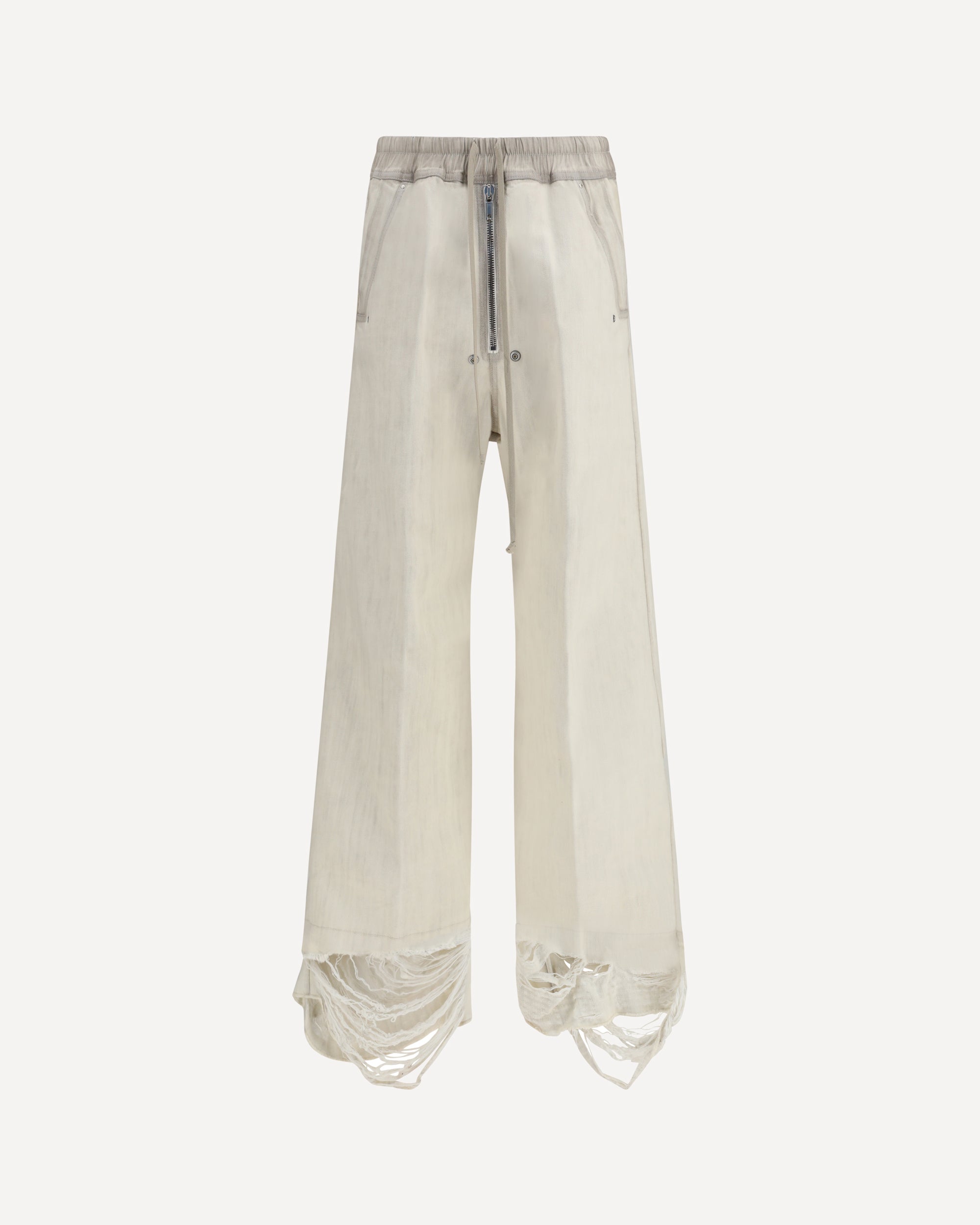 RICK OWENS Wide Bela Pants in denim CREAM | Base Blu