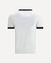Ringer T-Shirt - WHITE | Base Blu
