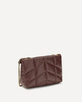 Puffer Toy Shoulder Bag - BORDEAUX | Base Blu