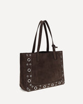 Nellcôte medium Tote Bag - BROWN | Base Blu
