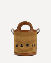 Tropicalia Bucket Bag - BROWN | Base Blu