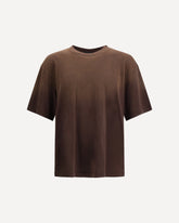 Bubble Reverse T-shirt - BROWN | Base Blu