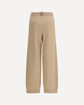 Jewel Detail Trousers - BEIGE | Base Blu