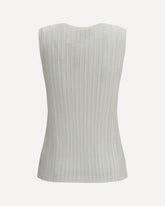 Wavy Vest - WHITE | Base Blu