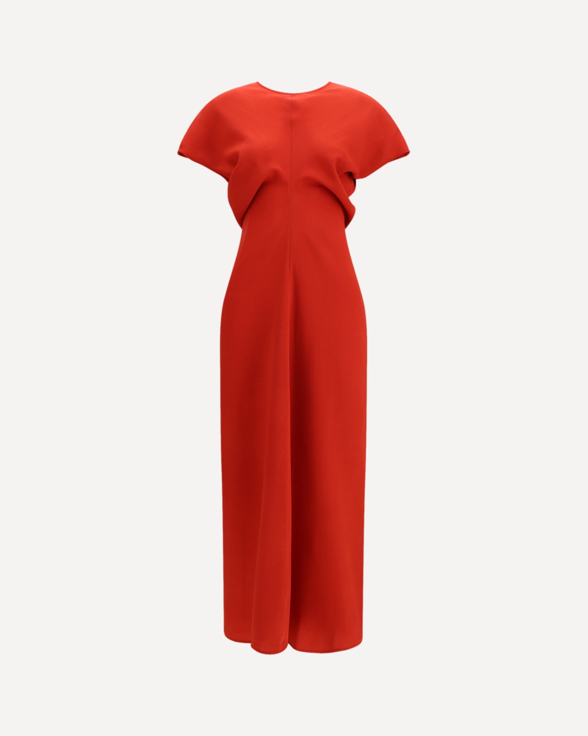 TOTEME - Slouch Waist Wool Dress Poppy - 36