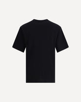 T-shirt con placca  - NERO | Base Blu