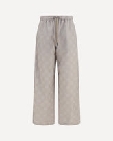 Pantaloni Arrow con stampa monogram all-over - BEIGE | Base Blu