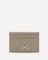 Gancini Card Holder - BEIGE | Base Blu