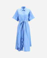 Abito chemisier lungo - AZZURRO | Base Blu